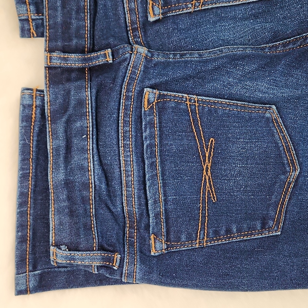 GAP Kids Boys Straight Fit Denim, Size 12 Reg/26" Waist, Dark Rinse - Picture 13 of 17